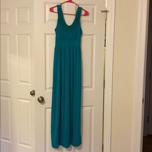 Soprano Teal Maxi Dress Size S